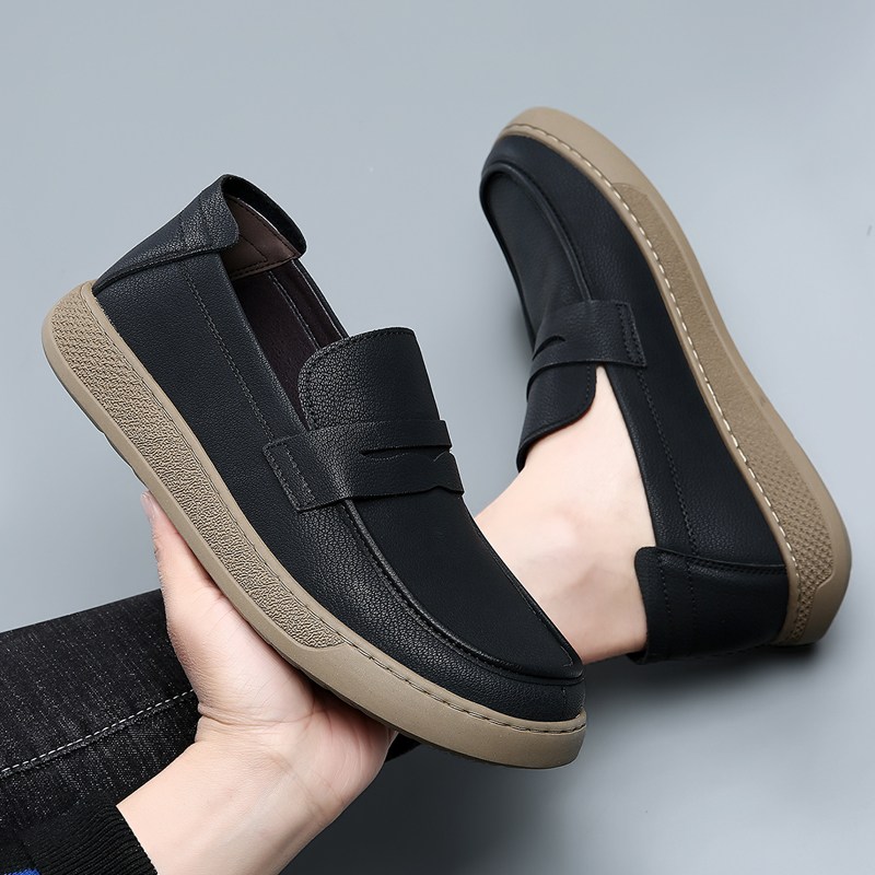 DIMANYU メンズカジュアル本革靴 2026 新しいスリ - Men'S Shoes Hey Dude のレビューと価格