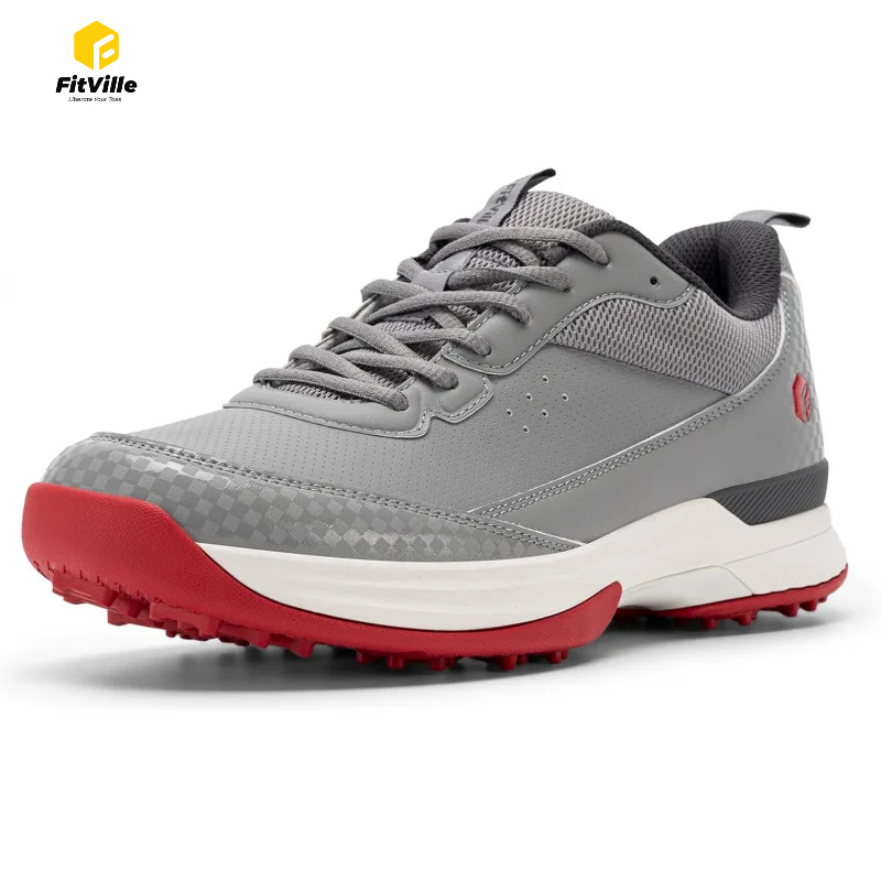 FitVille ワイドゴルフシューズ メンズ プロ仕様 ア - Men'S Shoes Water Resistant のレビューと価格