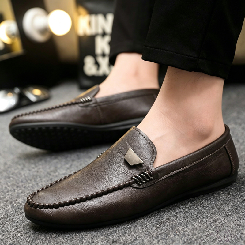 英国風メンズレザーシューズ ミニマリスト スリッポン カジュ - Men'S Shoes Hey Dude のレビューと価格