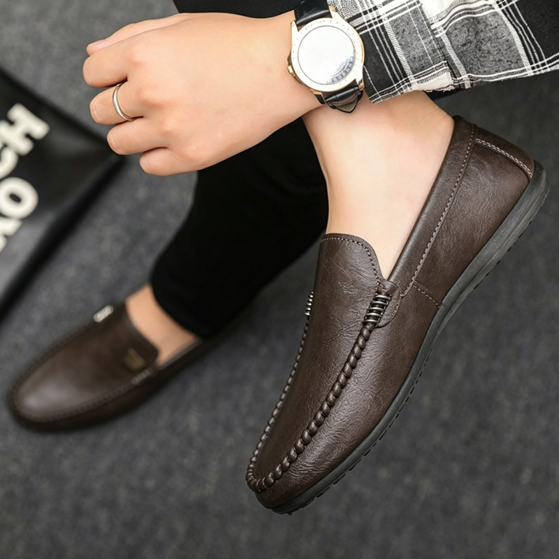 英国風メンズレザーシューズ ミニマリスト スリッポン カジュ - Men'S Shoes Hey Dude のレビューと価格