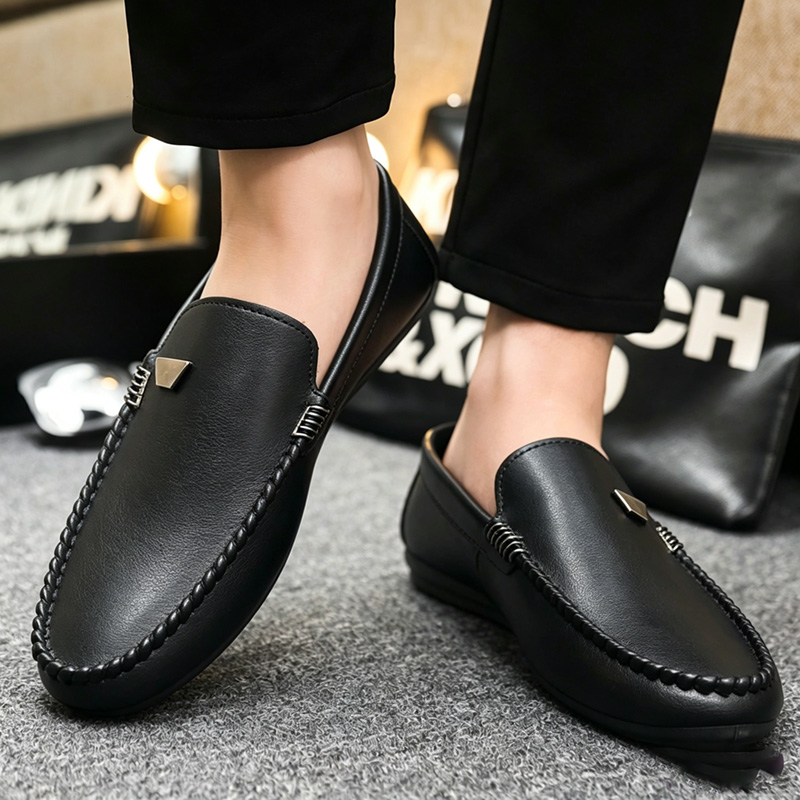 英国風メンズレザーシューズ ミニマリスト スリッポン カジュ - Men'S Shoes Hey Dude のレビューと価格