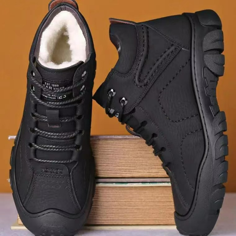 メンズブーツ レースアップ アンクルブーツ 新作 冬用 プラ - Men'S Shoes Hoka Sale のレビューと価格