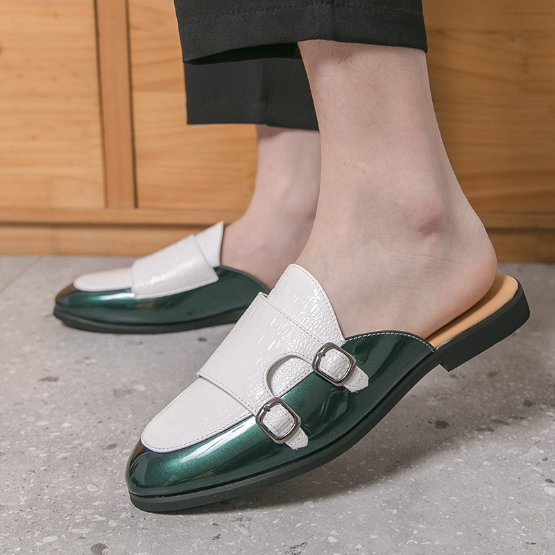 男ハーフスリッパシューズ男性用靴高級ローファーファッション  - Men'S Shoes Hey Dude のレビューと価格