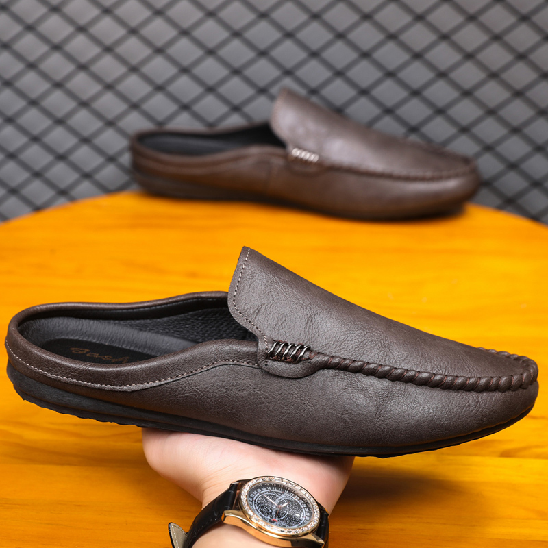 メンズハーフシューズ、快適なPUレザーカジュアルシューズ、メ - Men'S Shoes Hey Dude のレビューと価格