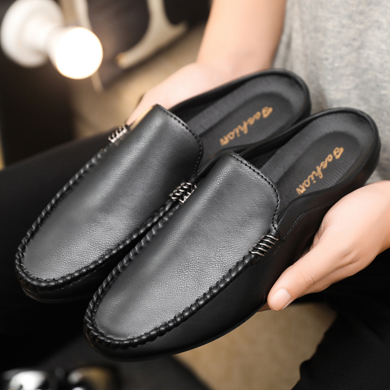メンズハーフシューズ、快適なPUレザーカジュアルシューズ、メ - Men'S Shoes Hey Dude のレビューと価格