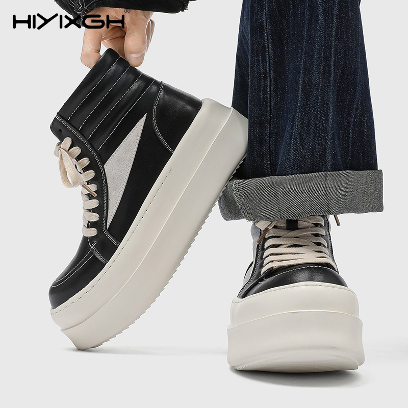 チャンキーブーツ メンズ エレベーターブースターシューズ 身 - Men'S Shoes Increase Height のレビューと価格