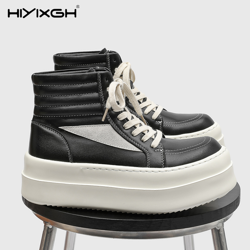 チャンキーブーツ メンズ エレベーターブースターシューズ 身 - Men'S Shoes Increase Height のレビューと価格